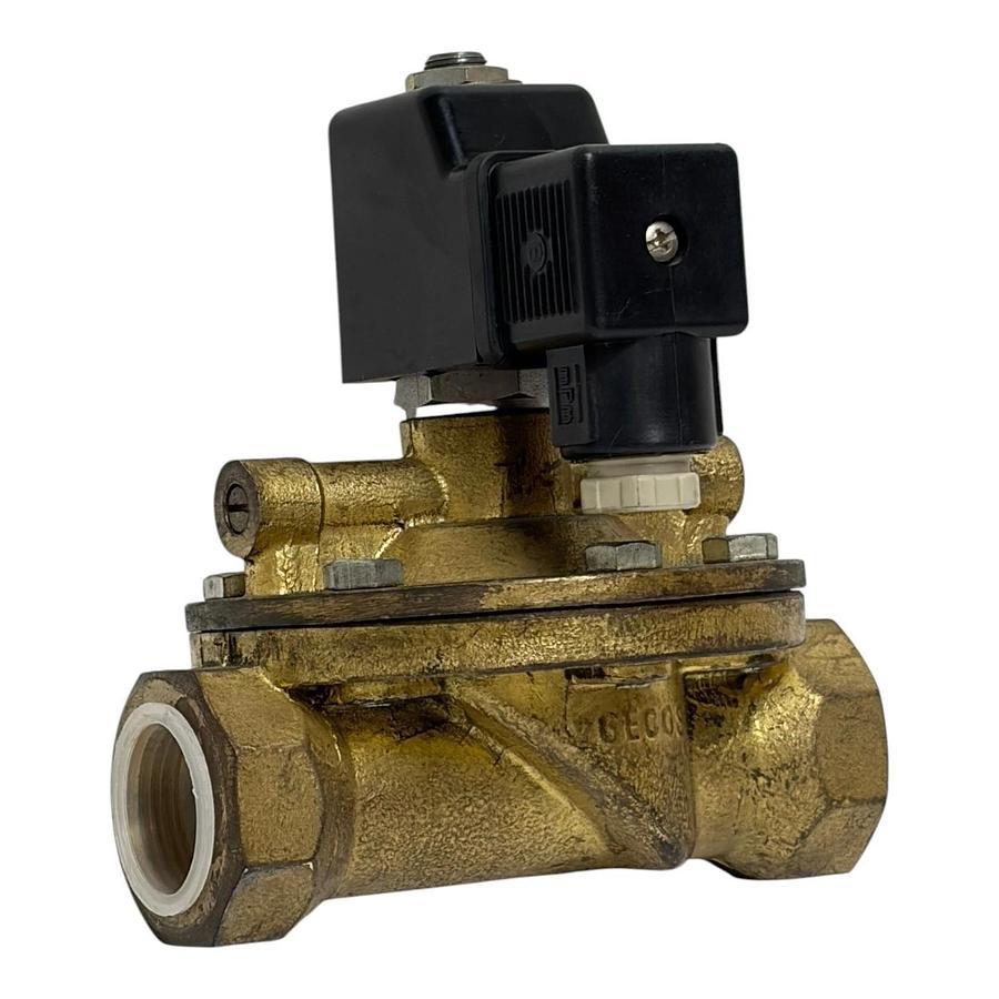 GECOS Armaturen 1030/Y-11 Brass Solenoid Valve 24VDC 16 Bar