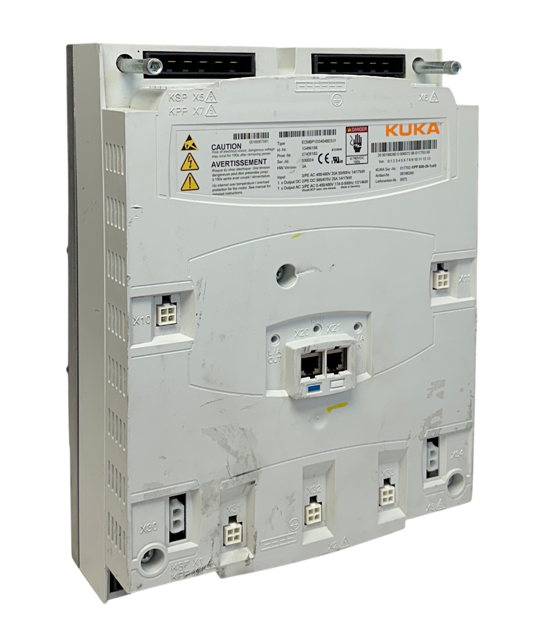 Used For Parts KUKA ECMBP1D3404BE531 / 13496156 / KPP 600-20-1x40 POWER PACK DRIVE