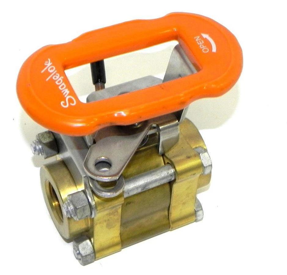 NEW SWAGELOK B-65TUVF12-JLK-SS-XP BALL VALVE B65TUVF12JLKSSXP