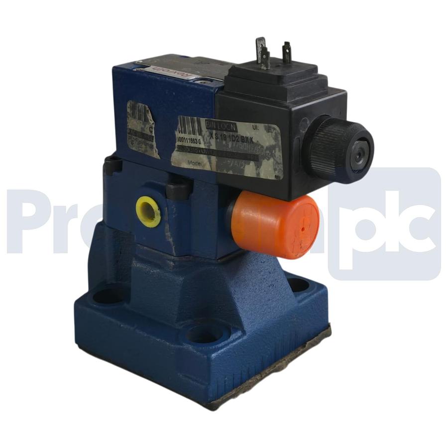 Used Rexroth R900708394 DBW20B2-52/315YU6EW110N9K4V Pressuure Relief Valve 120V NSNP