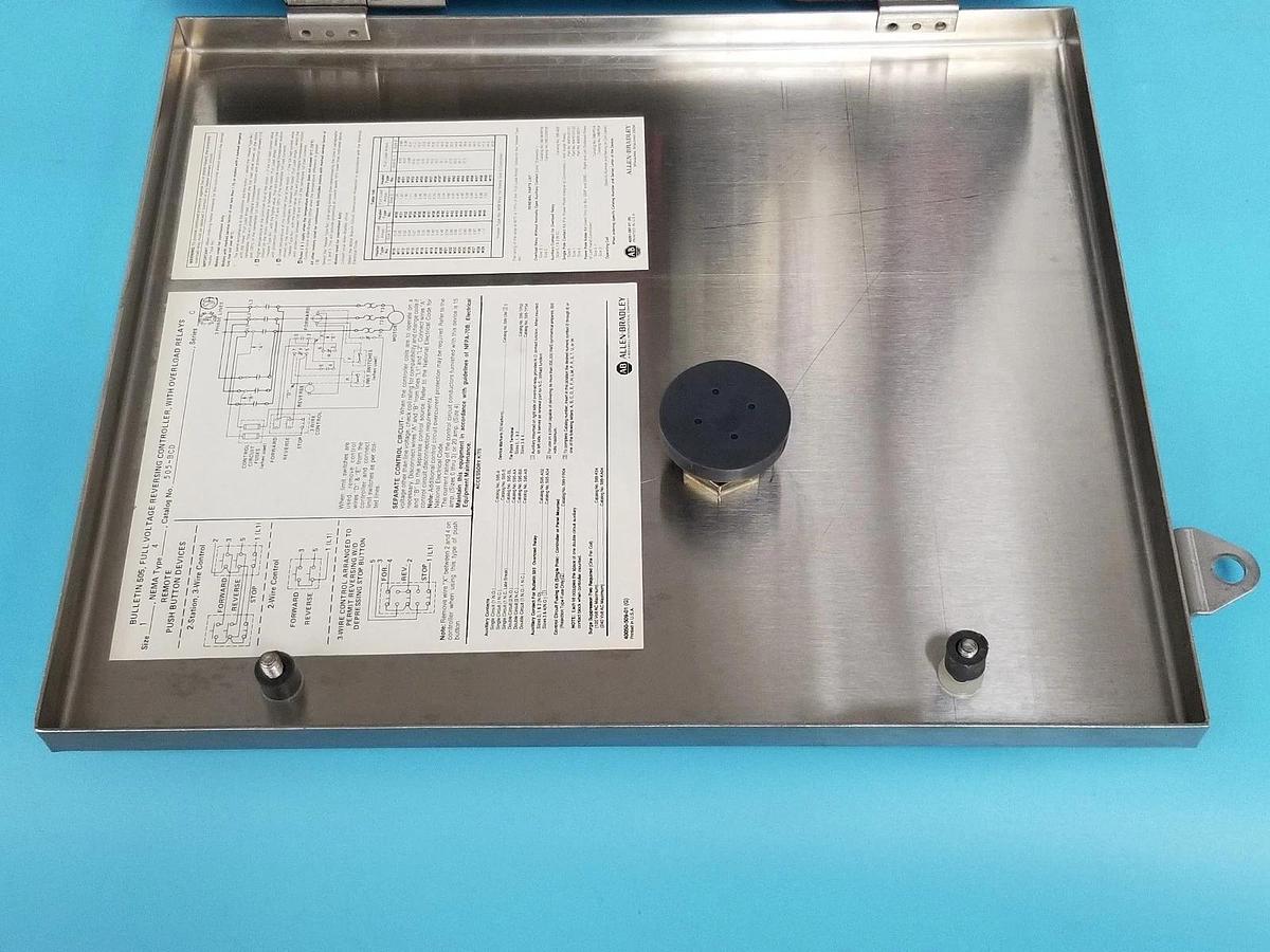 NIB ALLEN BRADLEY 505-BCD REVERSING STARTER SER. C, 505-BOD CB236 115-120V 60HZ