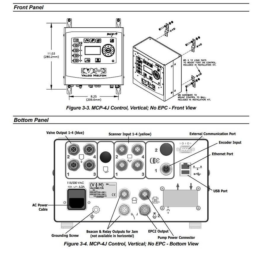 Used NEW VALCO MELTON MCP-4J HOT MELT PATTERN CONTROL 4-CH W/JAM DETECTION 074XX085