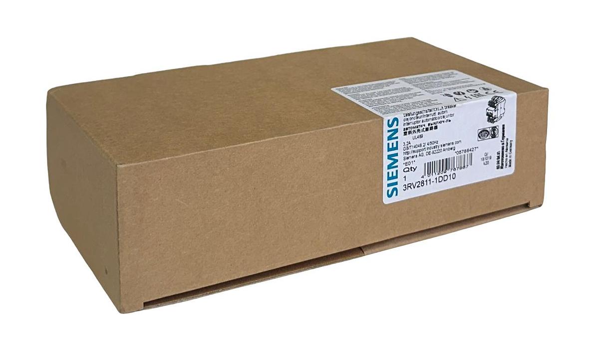 Used SIEMENS 3RV2811-1DD10 / 3RV28111DD10 SIRIUS CIRCUIT BREAKER 3.2A NSMP