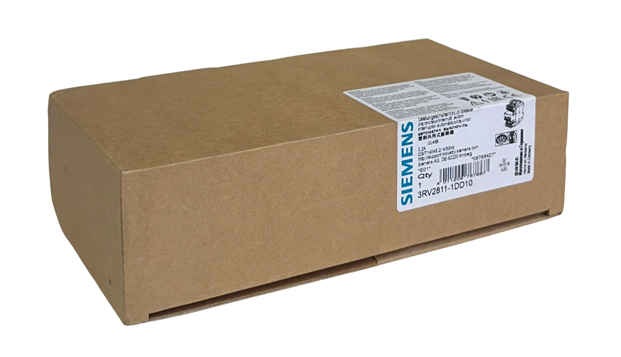 Used SIEMENS 3RV2811-1DD10 / 3RV28111DD10 SIRIUS CIRCUIT BREAKER 3.2A NSMP