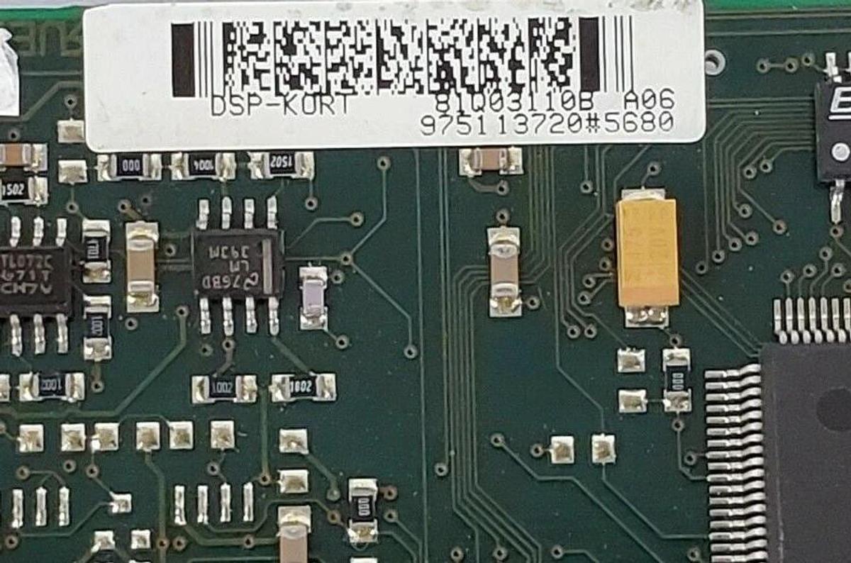 Used ABB 81Q03110B-A06 DSP-KORT CIRCUIT BOARD 81Q03110BA06