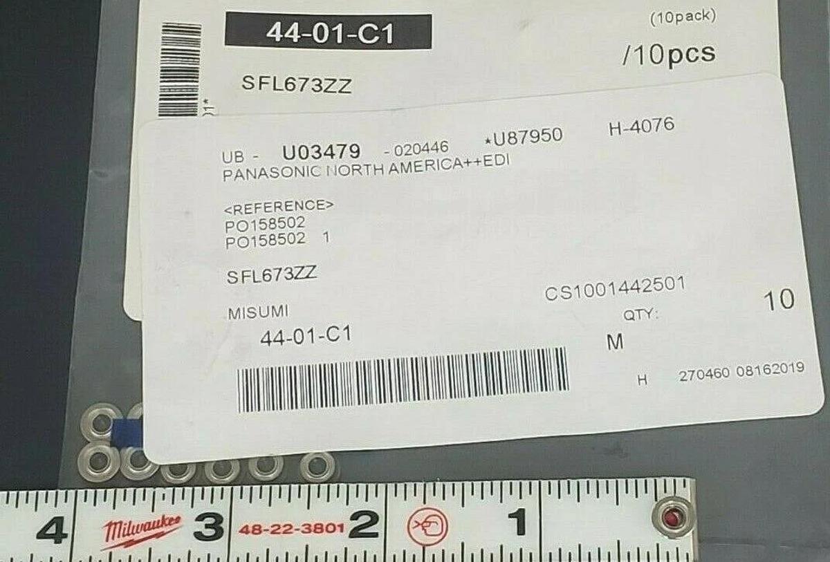 Used LOT OF 11 NEW MISUMI SFL673ZZ SMALL DEEP GROVE BALL BEARINGS