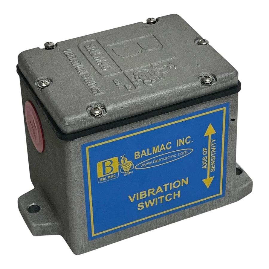 Balmac Model 550 Adjustable Vibration Switch Transmitter | New Surplus