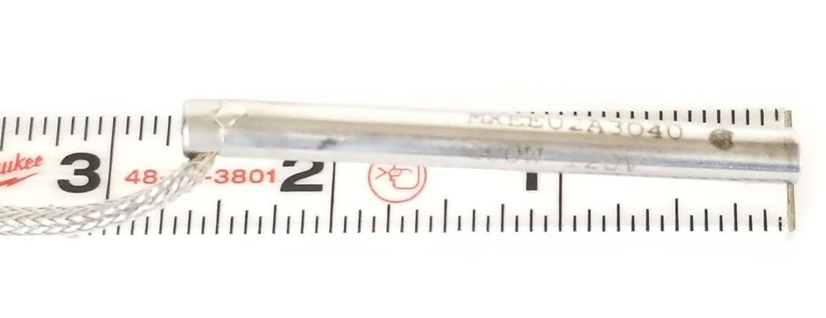 Used LOT OF 3 OGDEN MXEE02A3040 HEATER CARTRIDGES 353D-T, 100W, 120V
