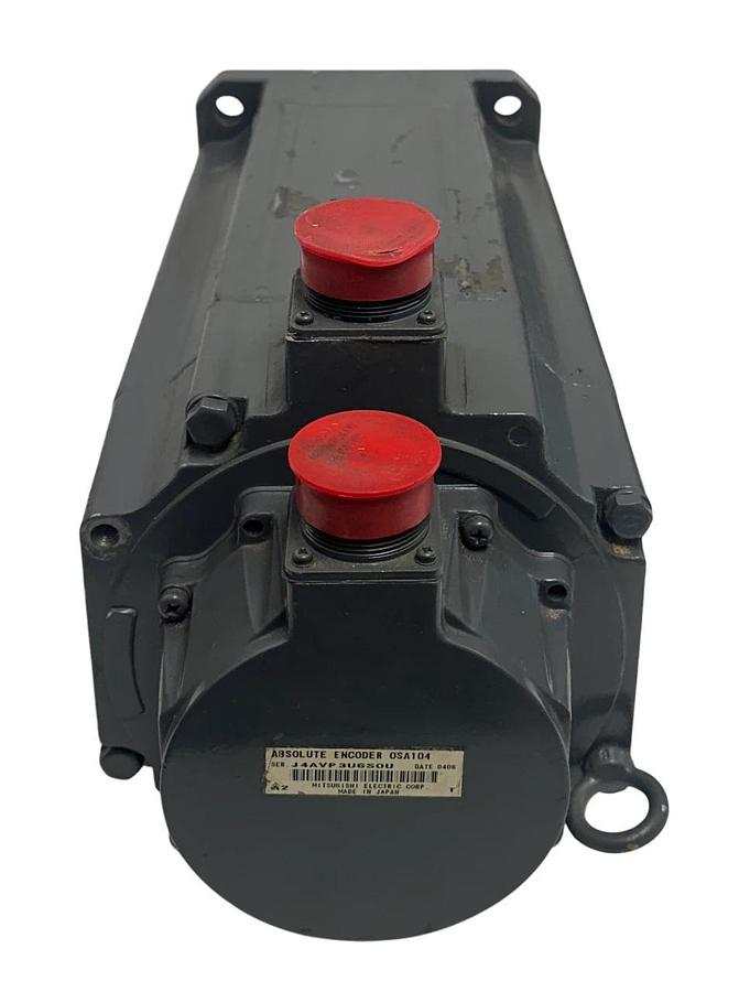 Refurbished MITSUBISHI HA300NC-S / HA300NCS AC SERVO MOTOR SPEC 42001 4.5kW OSA104 REPAIRED