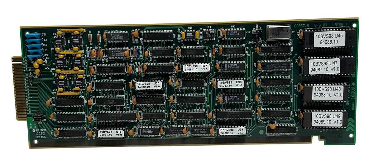 Used For Parts DAYTRONIC 10BVS98 OEM VIDEO SIGNAL CARD 63067.5 NOT WORKING FPNW