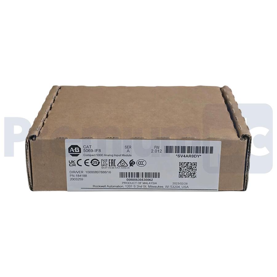 Used Sealed Pre-Owned Allen Bradley 5069-IF8 /A Compact 5000 8-Ch Analog Input Module