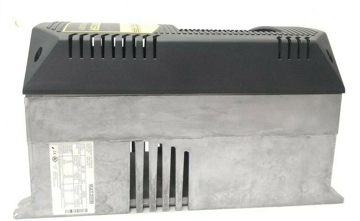 Used BALDOR DRIVES CAT. NO. VS1SP420-1B DRIVE HOUSING IN2018A10 H2 (HOUSING ONLY)