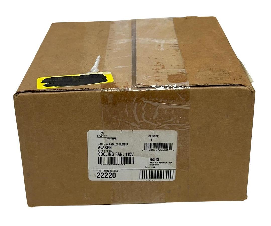 Used NVENT HOFFMAN A6AXFN / 22220 OEM COOLING FAN 115V NSFS