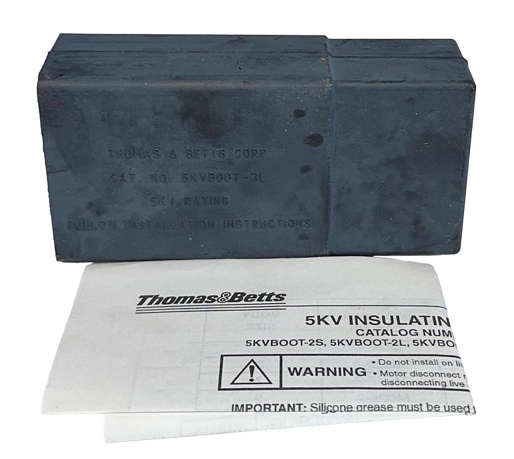 NEW THOMAS & BETTS 5KVBOOT-3L / 5KVBOOT3L 5KV INSULATING BOOT PIGTAIL CONNECTOR
