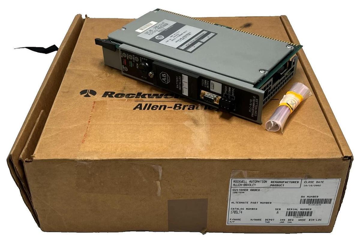 Allen-Bradley 1785-LT4 /A PLC-5/10 Processor Module FRN 4 REMANUFATURED
