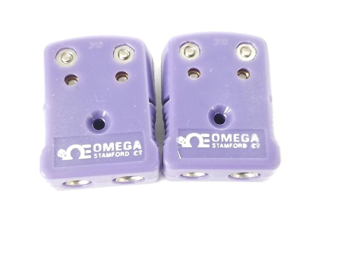 Used 2 NEW SETS OF OMEGA 310 PURPLE MALE & FEMALE PLUGS