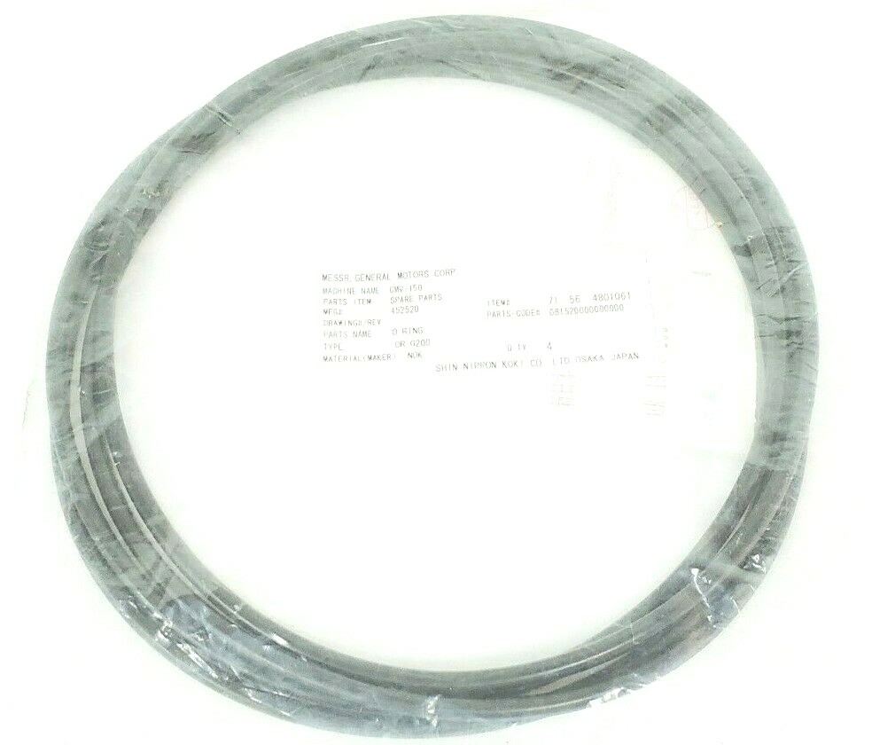 LOT OF 4 NEW MESSR. SHIN NIPPON KOKI CO. 452520 O-RINGS 71-56-4801061