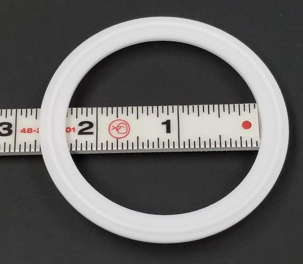 LOT OF 8 NEW PURESERVE SYSTEMS A3 0-40MP-G TEFLON GASKETS 040MPG, 2-1/2''