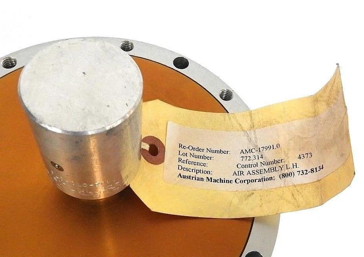 NEW COMPACT Q98-4442-A4 PANCAKE CYLINDER, CHUCK, 6" X 1" TRAVEL W/ 1102-070-079