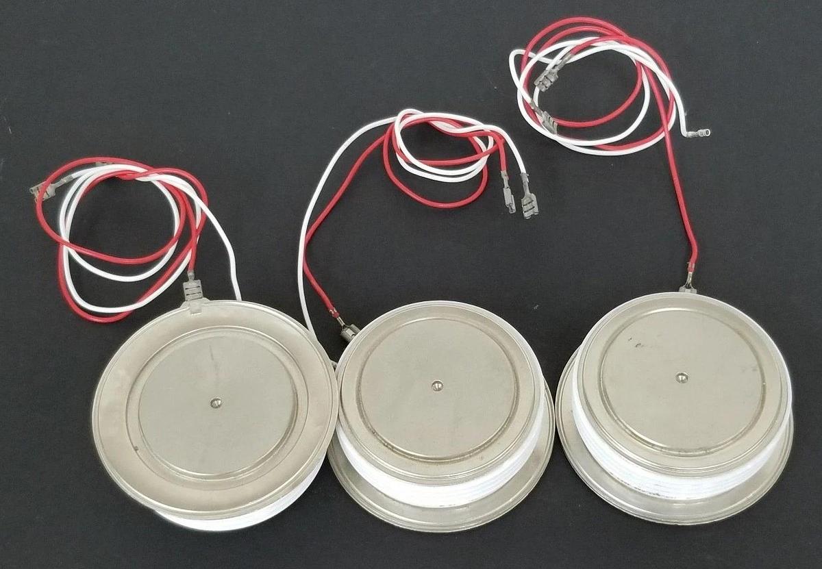 Used LOT OF 3 GENERAL ELECTRIC 143-333-009 THYRISTOR RECTIFIERS 143-333-009 7952