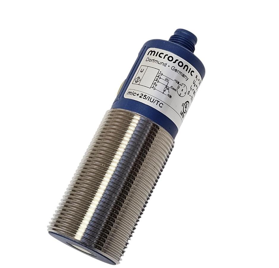 NEW MICROSONIC MIC+25/IU/TC ULTRASONIC SENSOR CH.-NR.: 1793700