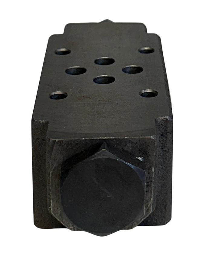 Used NACHI OCP-G01-W1-21 / OCPG01W121 HYDRAULIC MODULAR VALVE W/ CHECK NSNP