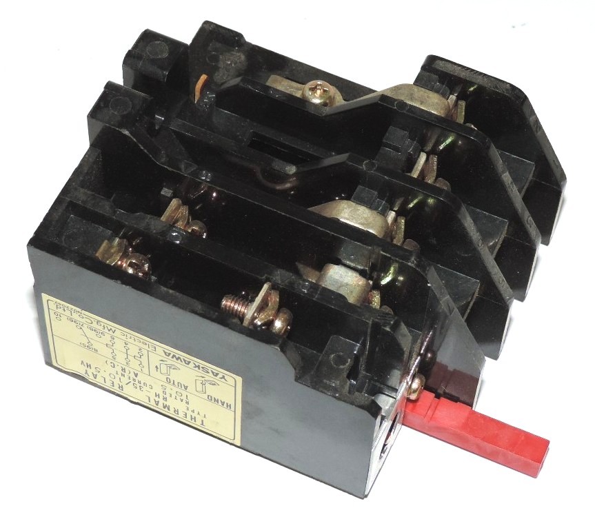 Used YASKAWA RH-35/10.5HV THERMAL RELAY, 10.5 A, RH-35