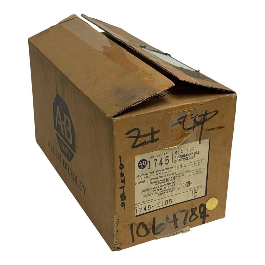 NEW Allen-Bradley 1745-E105 SLC 100 Relay Output Expansion Unit Series C
