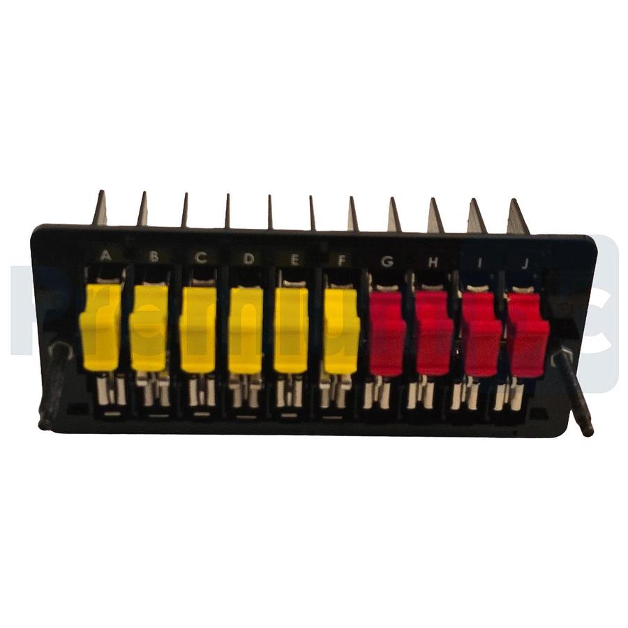 Used ABB 991AJ07G01 B | FT-1 Stand Alone 10-Pole Flexitest Test Switch Code: FT1-J07
