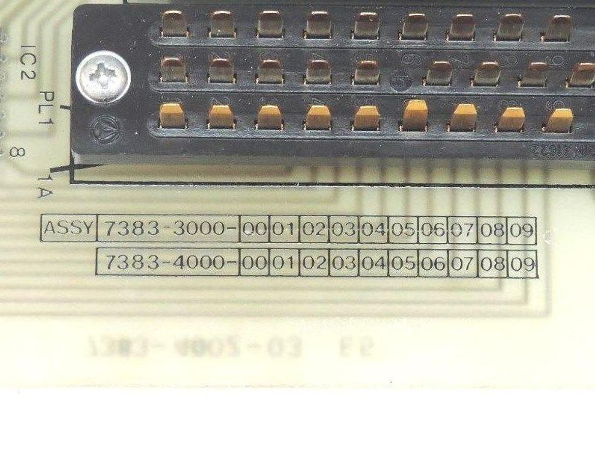 Used CROSSFIELD ELECTRONICS 7383-3000-08/09C CONVERTER BOARD W/ 7601-4160-01/02/03B