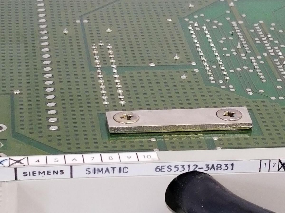 Used SIEMENS 6ES5 312-3AB31 INTERFACE MODULE W/ CABLE GWK-X20 C79040-A0092-C216-05-85