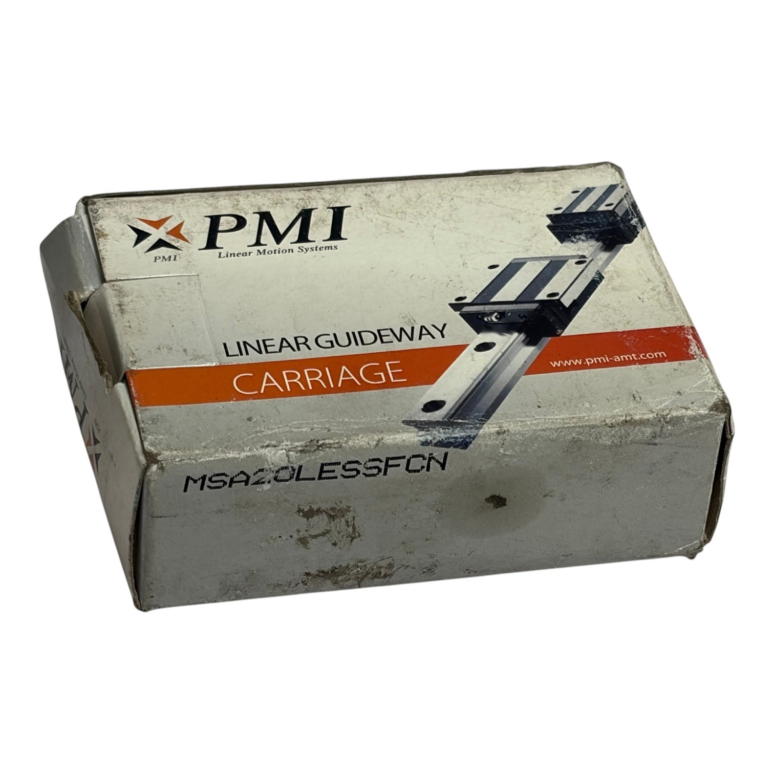 Used PMI MSA20LESSFCN Linear Guideway Carriage Bearing Block New