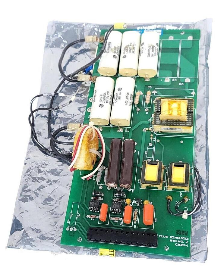 Used PILLAR TECHNOLOGIES CB6097-5 POWER BOARD CB60975 TESTED