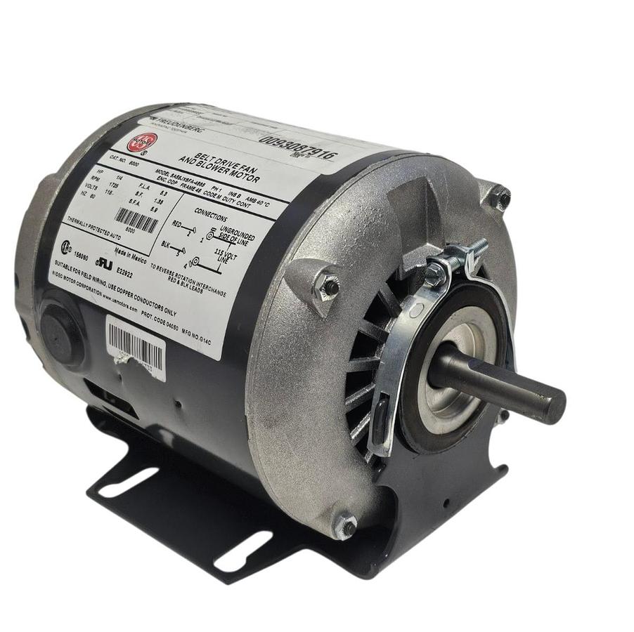 Used NEW US MOTORS SA55JXSFA-4865 BELT DRIVE FAN AND BLOWER MOTOR CAT. NO. 8000