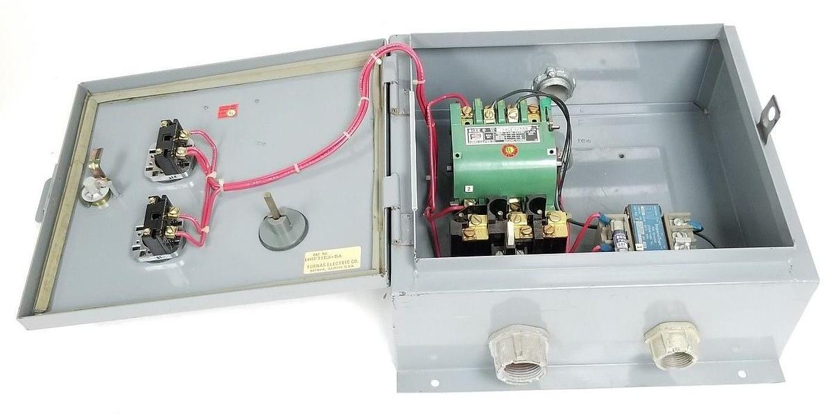 Used FURNAS ELECTRIC 14CF33EA-BA STARTER ASSEMBLY 14CF32AAA 18AMP, B050BTZ13