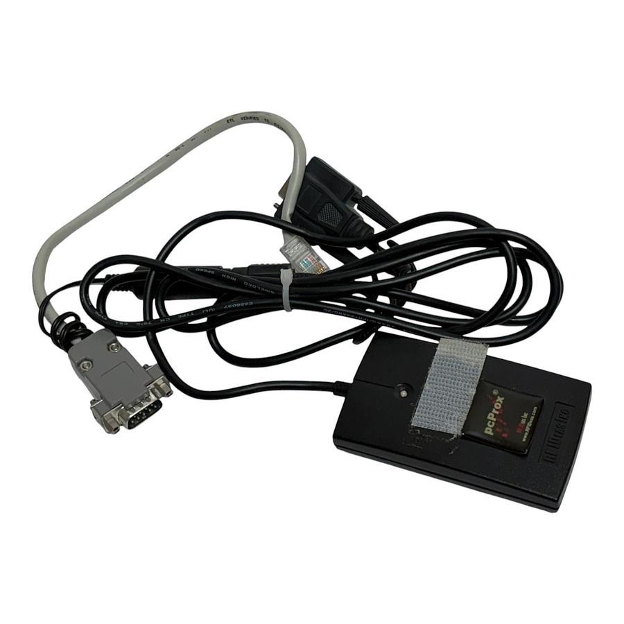 Used RF Ideas RDR-6081AK2 pcProx Desktop RFID Card Reader with Adapter Cable