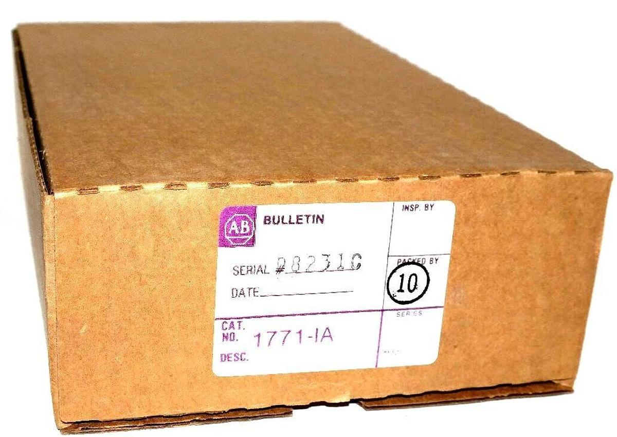 Used NIB ALLEN BRADLEY 1771-IA 120V AC INPUT MODULE 1771IA 81159704971