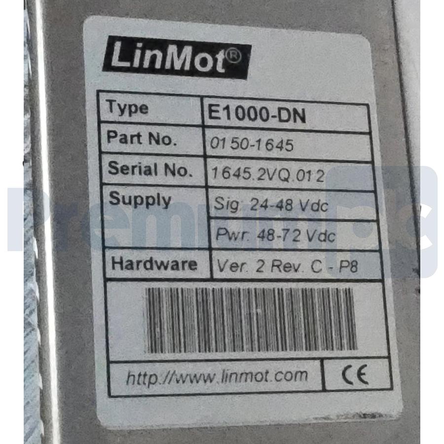 Used LinMot E1000-DN | 0150-1645 DeviceNet Linear Motor Servo Drive Controller USPI