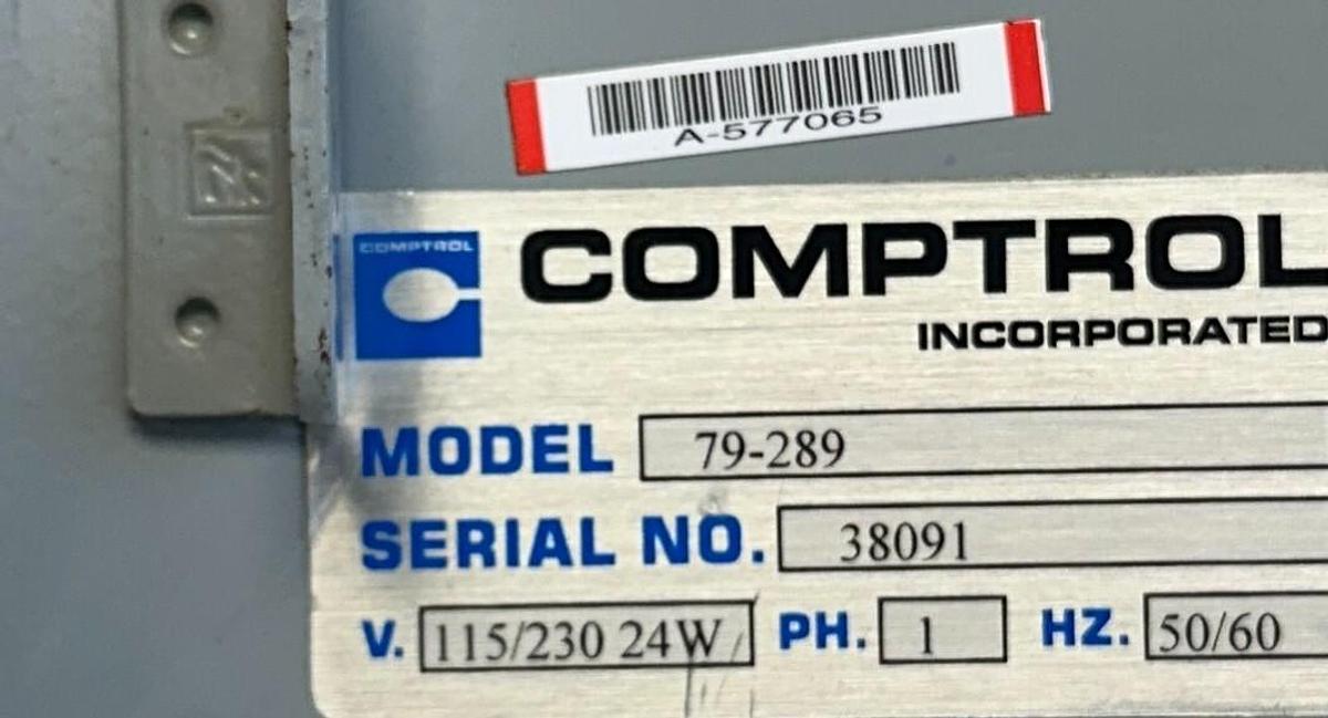 Used COMPTROL MODEL 79-289 / 79289 TENSION INDICATOR CONTROL INTERFACE 115/230V NSNP