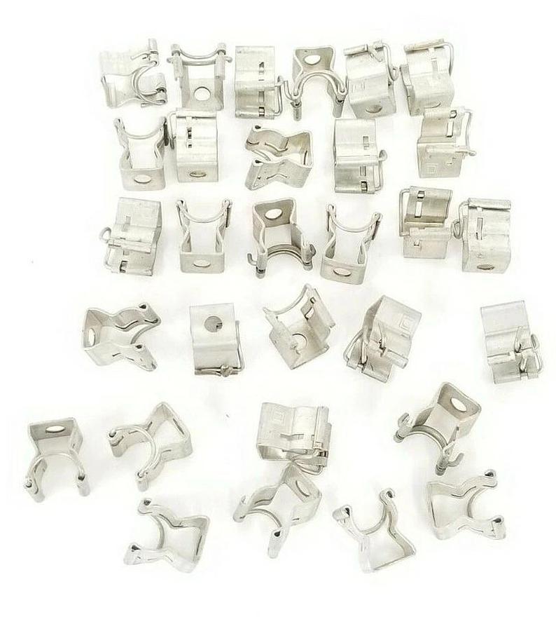 Used LOT OF 30 SQUARE D FUSE HOLDER TERMINALS, 1/2"