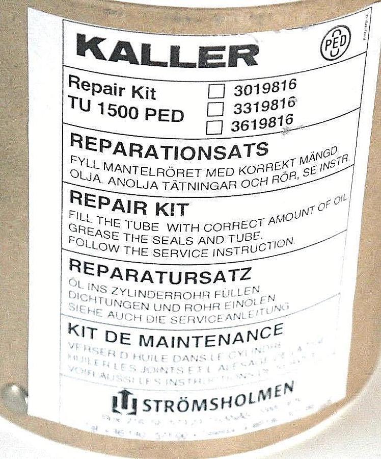 Used NEW KALLER TU 1500 PED REPAIR KIT 3019816 / 3319816 / 3619816