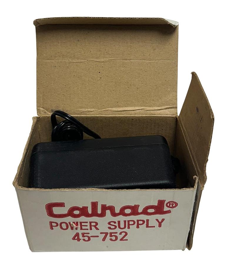 Used CALRAD 45-752 DV-1212A POWER SUPPLY 117VAC 50Hz 40W INPUT 24VDC 1.2A OUTPUT NSMP