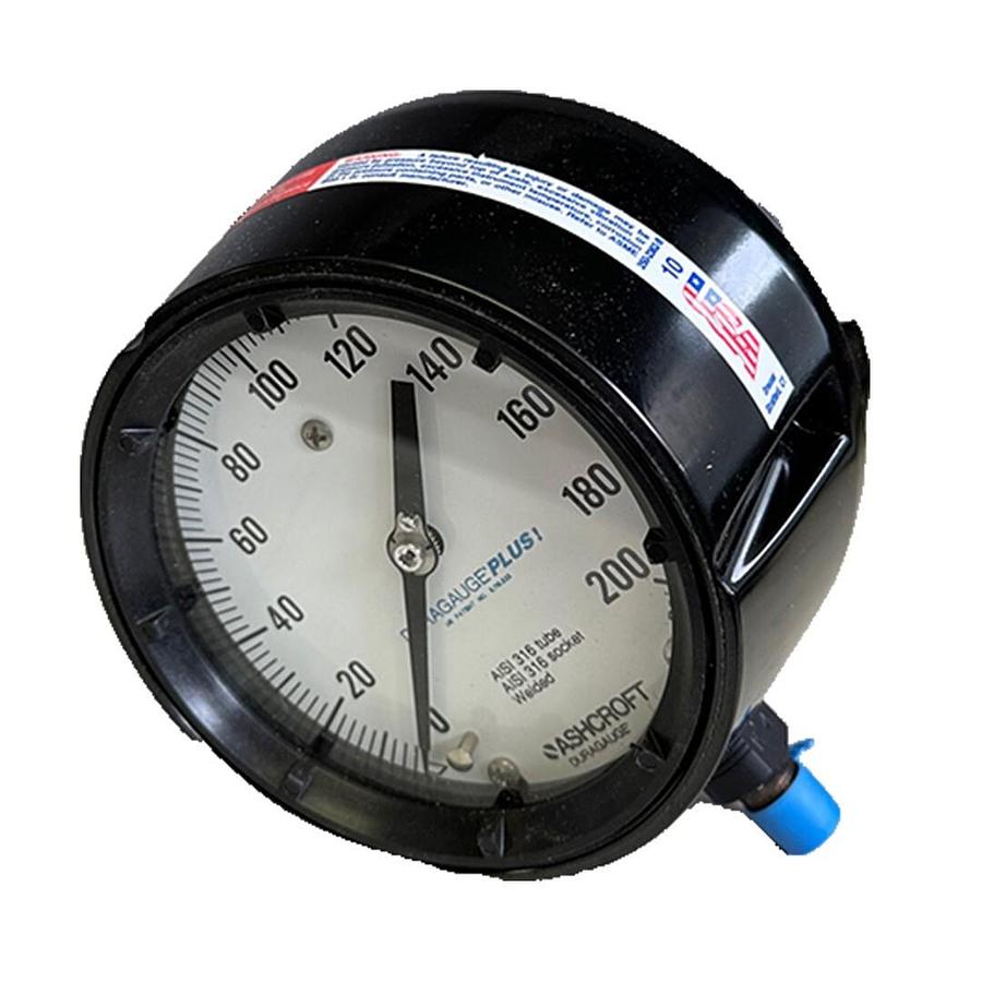 Used NEW ASHCROFT 45 127922 02L XC4LL / 1NA44810-027 DURAGAUGE 4-1/2'' RANGE 200#