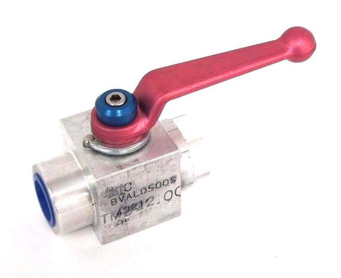 Used NEW DMIC BVAL0500S-4321 SUCTION BALL VALVE 1/2" PORT BVAL0500S4321