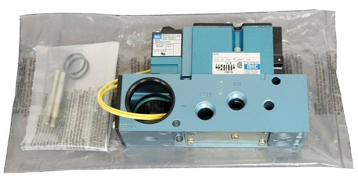NEW MAC 82A-AC-CKA-TM-DDAP-2DA SOLENOID VALVE TM-DDAJ-2DA 24V