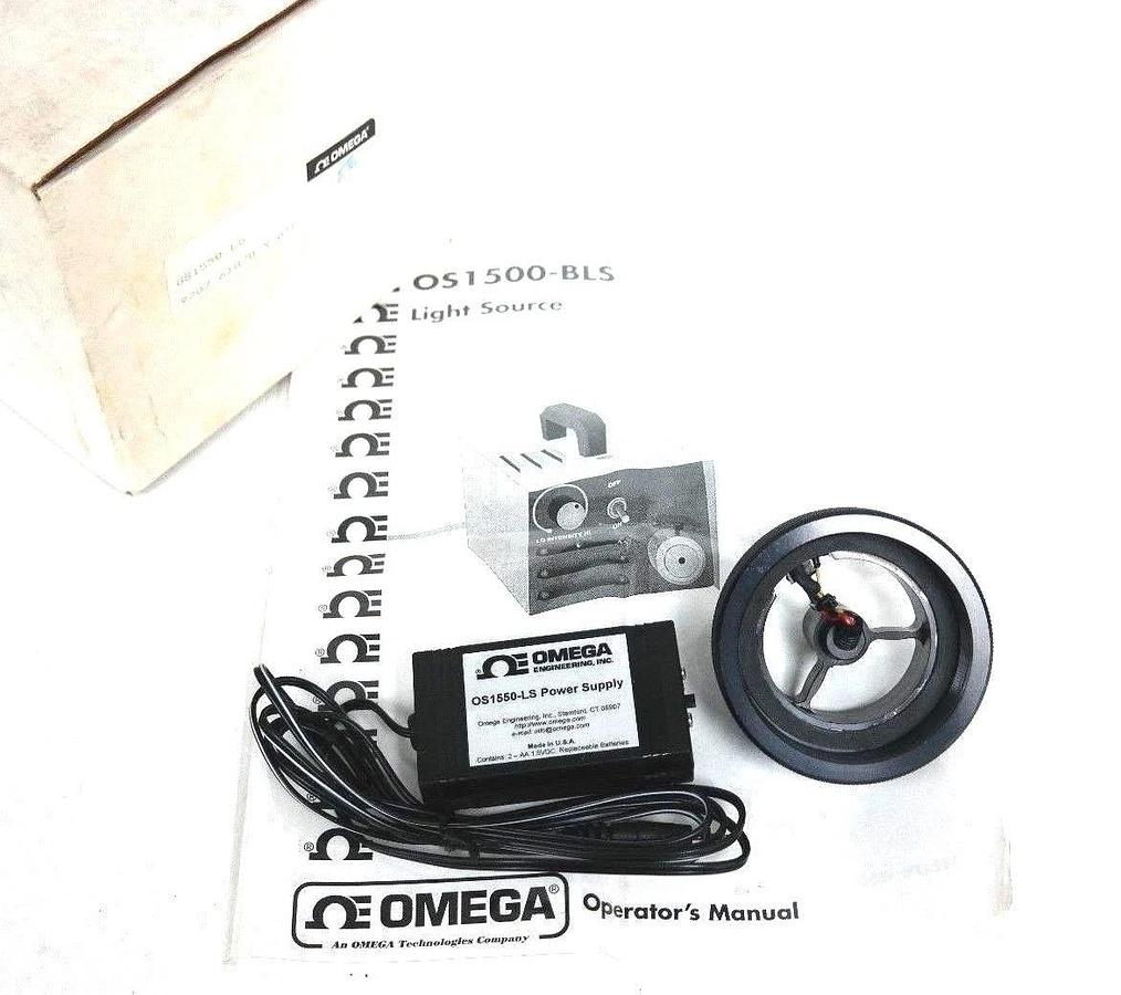 Used NIB OMEGA OS1550-LS INFRARED TEMPERATURE TRANSMITTER LASER SIGHT OS1550LS