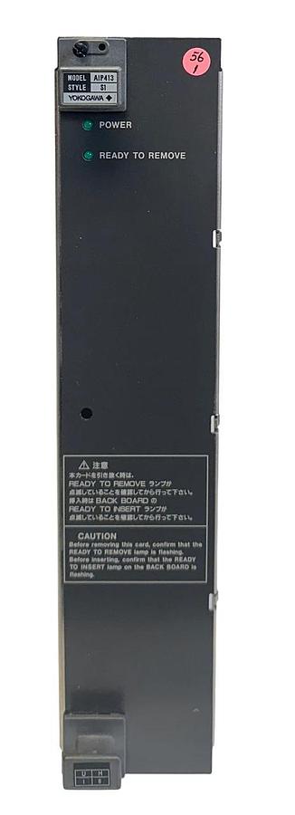 Used YOKOGAWA AIP413 / AIP413-S1 / ASS9991AS-0 CONTROL MODULE STYLE S1 USNP