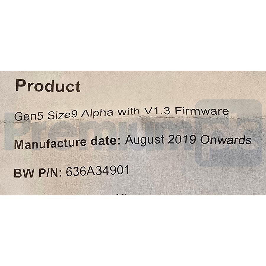 BorgWarner 636A34901 F/W V1.3 Sevcon Gen5 Size 9 Motor Controller | 350VDC 400A