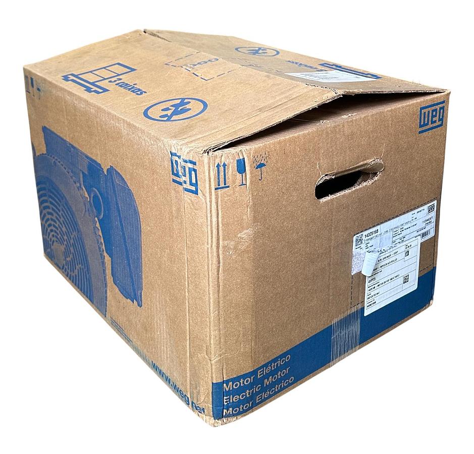 Used WEG 14325198 / 00212XT3E184T / 2HP06P182/4T EXPLOSION PROOF MOTOR 1.5kW/2HP NSMP