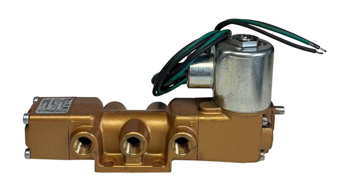 Used VERSA VALVES VSG-4322-M-U-3-A120 / VSG4322MU3A120 SOLENOID VALVE 100-120V USNP